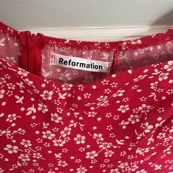 Reformation Mini Floral Dress - Picture 3 of 3